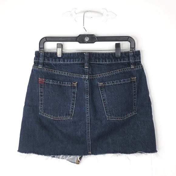 Urban Outfitters BDG Asymmetrical Denim Jean Skirt - Picture 2 of 3